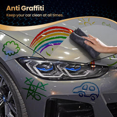 Qucship wheel protection ceramic coating reduces grime on rims