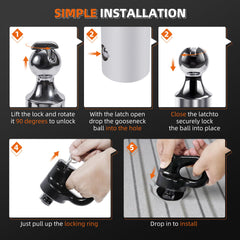 Queencar 60638 installation guide shows straightforward setup