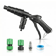 QUFYSK coolant flush gun with lever-action trigger for easy continuous flushing.