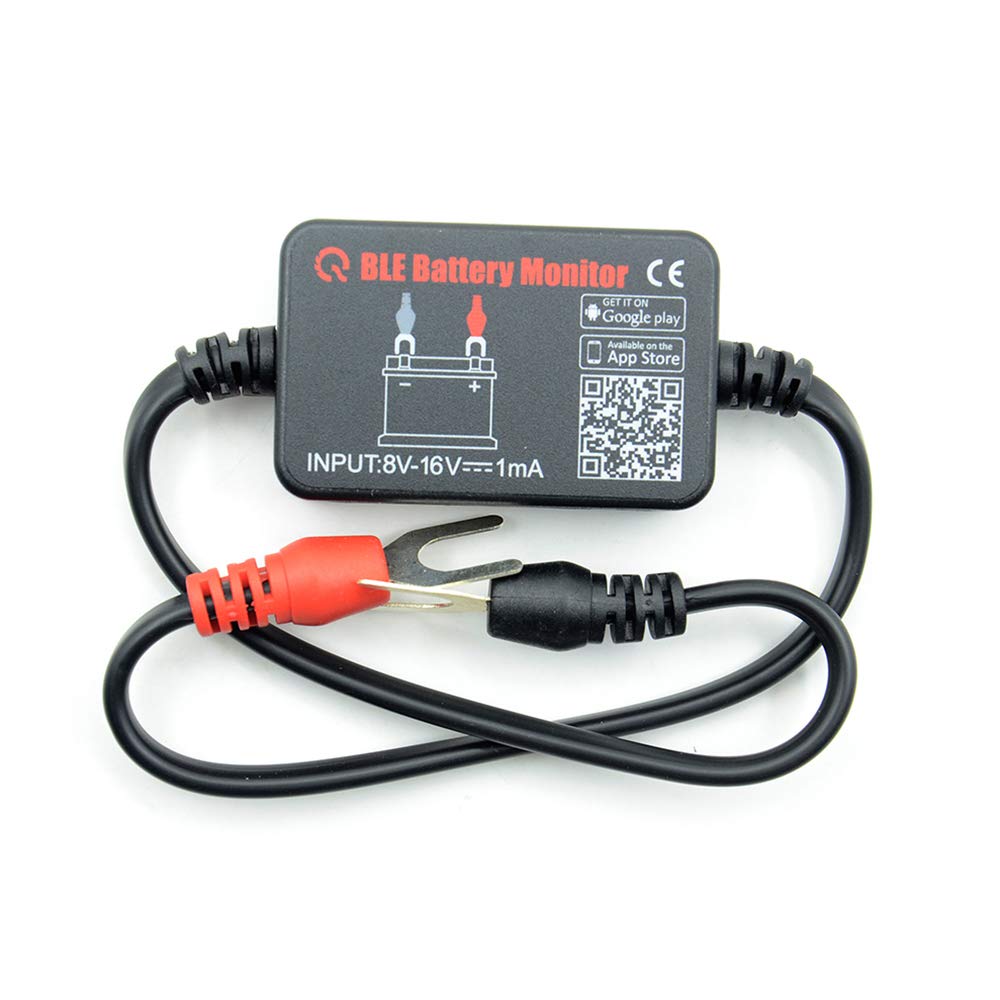 Quicklynks BM2 battery monitor front view for quick 12V tests on the go