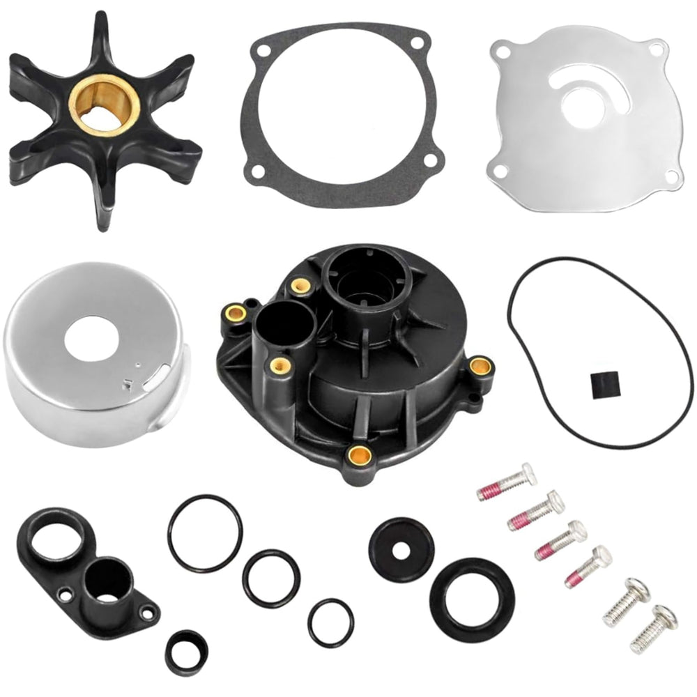 QuickMarine included parts package demonstrates complete repair kit for Johnson/Evinrude engines