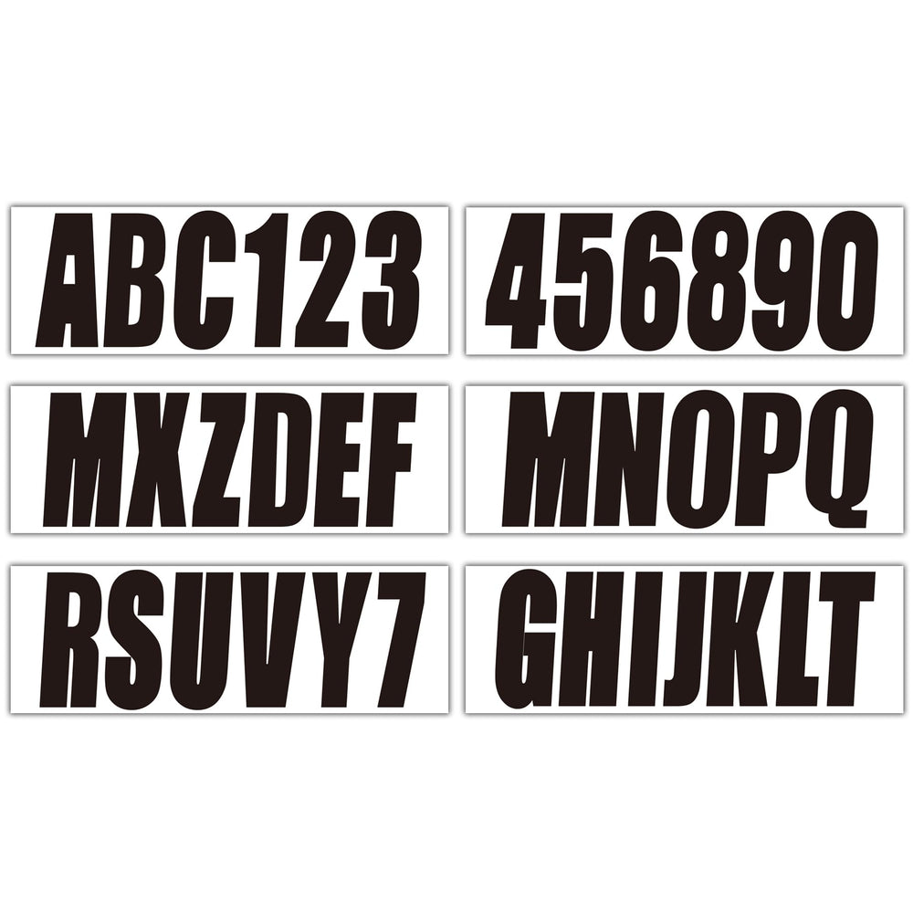 QuickMarine UV-coated vinyl stickers offer durable outdoor use on boats and PWC.