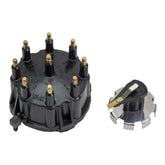 Quicksilver distributor cap for MerCruiser engines, blending PBT/PET for strength and reduced warpage.
