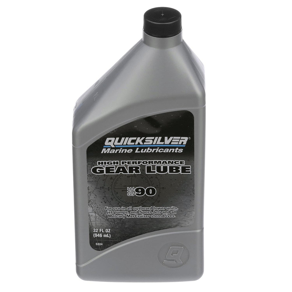 Quicksilver pump handle assembly enabling easy on-boat lubrication