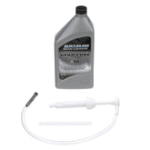 Quicksilver SAE 90 gear lube bottle for marine gear protection