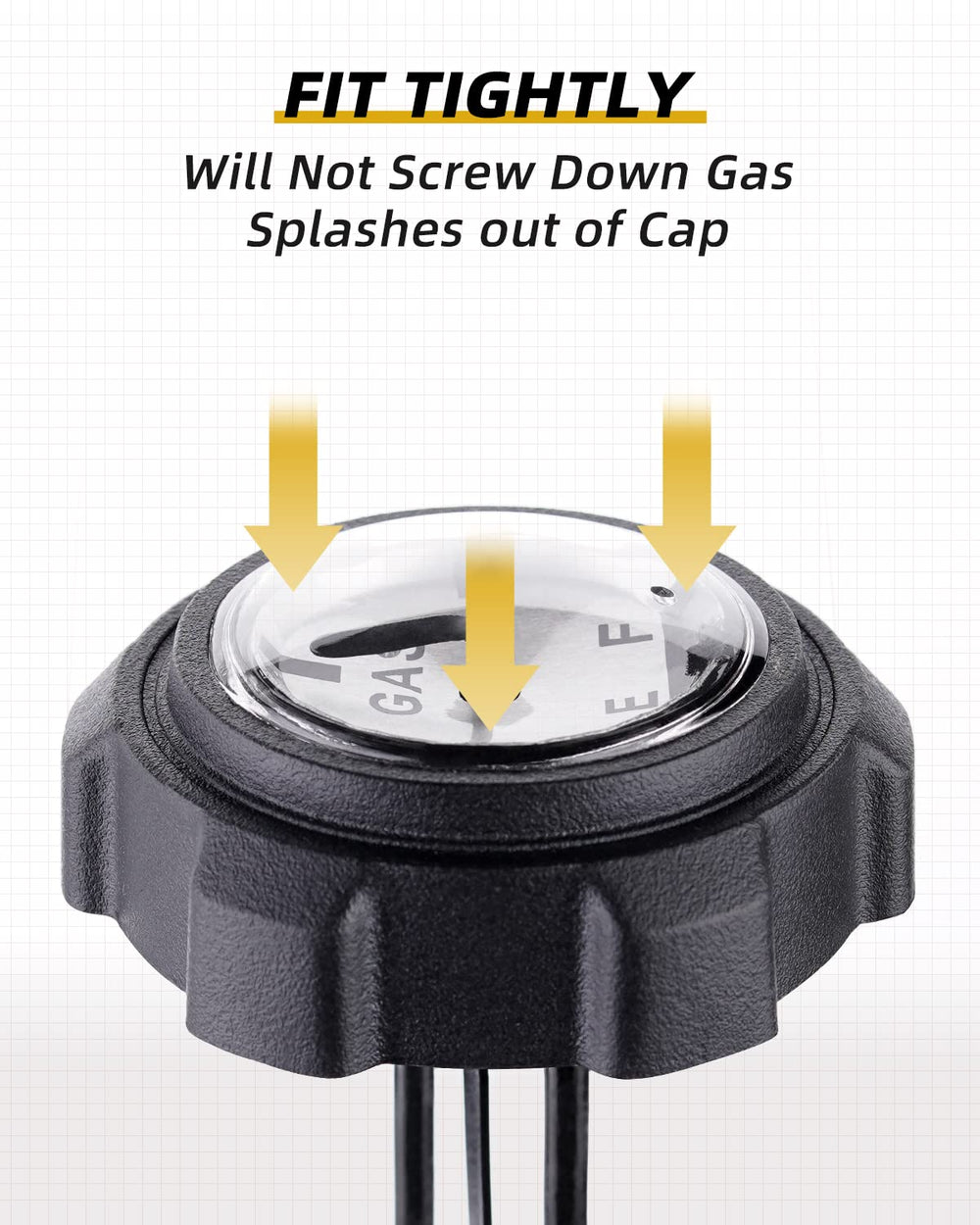 QuickWOLF Ranger gas cap compatibility ensures easy OEM replacement.