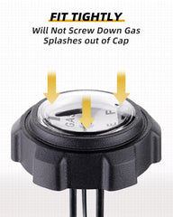 QuickWOLF Ranger gas cap compatibility ensures easy OEM replacement.