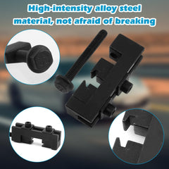 Quivorant large clamp attachments for holding bigger boot clamps securely.