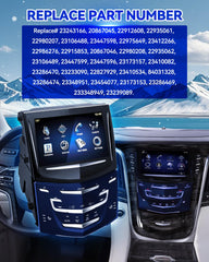 Quixofiber Cadillac CUE backplate provides secure fit and durable performance.