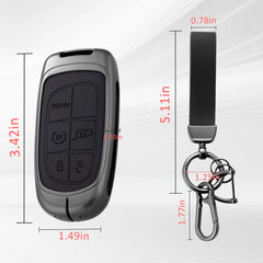 Qunzes wrangler fob cover heavy-duty keeps your keychain secure.