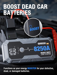 QUOESD 8250A 60W USB-C PD charging ports powering devices