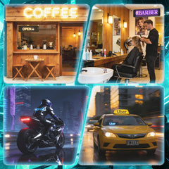 Quplavo Halloween-ready devil eyes add spooky flair for rides and gifting