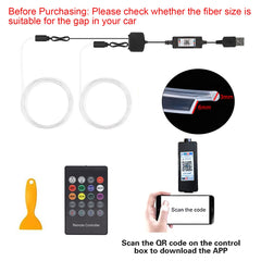 QVEVDACAR remote and app control for easy wireless adjustment.