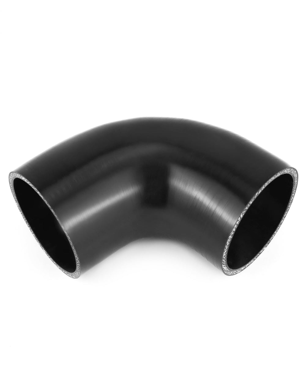 QWORK 3in ID elbow highlight for efficient airflow in intake systems