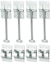 QWORK 4Pcs T-Style Door Holder front view for RVs and campers, easy hold open.