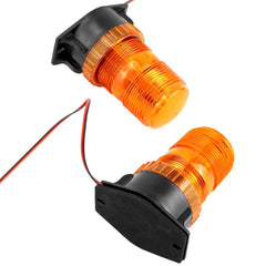 QWORK amber strobe lights ready for rapid emergency use
