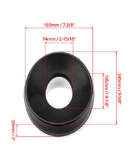 QWORK portable 1-pack helmet stand compact for travel or garage