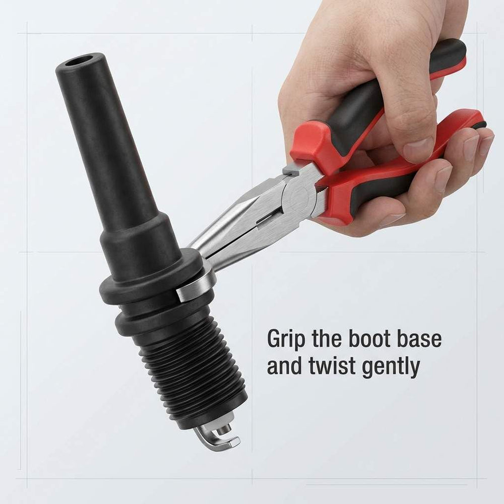 QWORK compatible with most gasoline engines using traditional spark plug wires