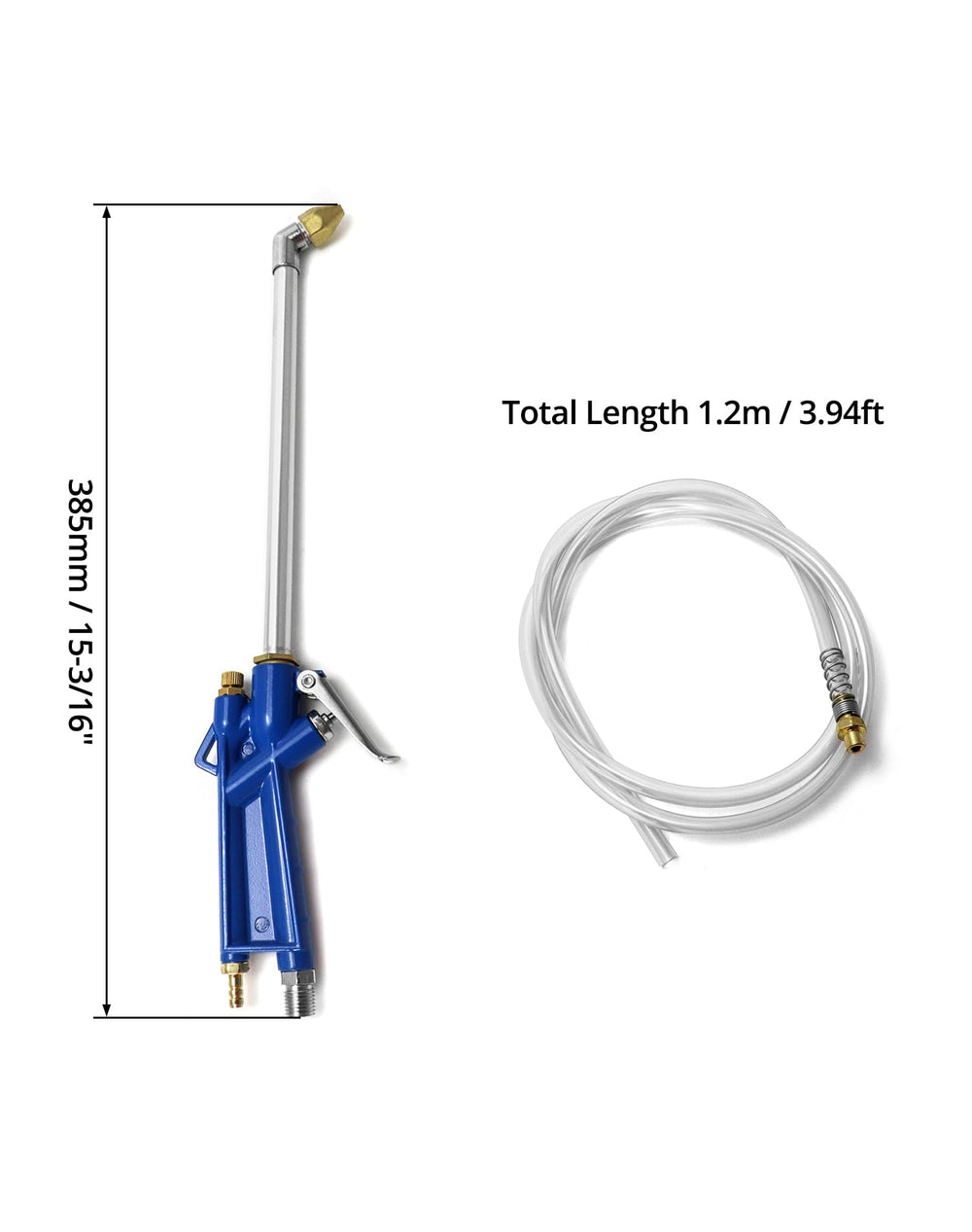QWORK ergonomic handle design reduces fatigue during cleaning tasks