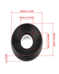 QWORK donut ring design facilitates air flow for damp helmets after rides.