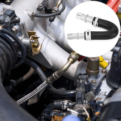 QWORK installation-ready kit shown with hose clamps and fittings.