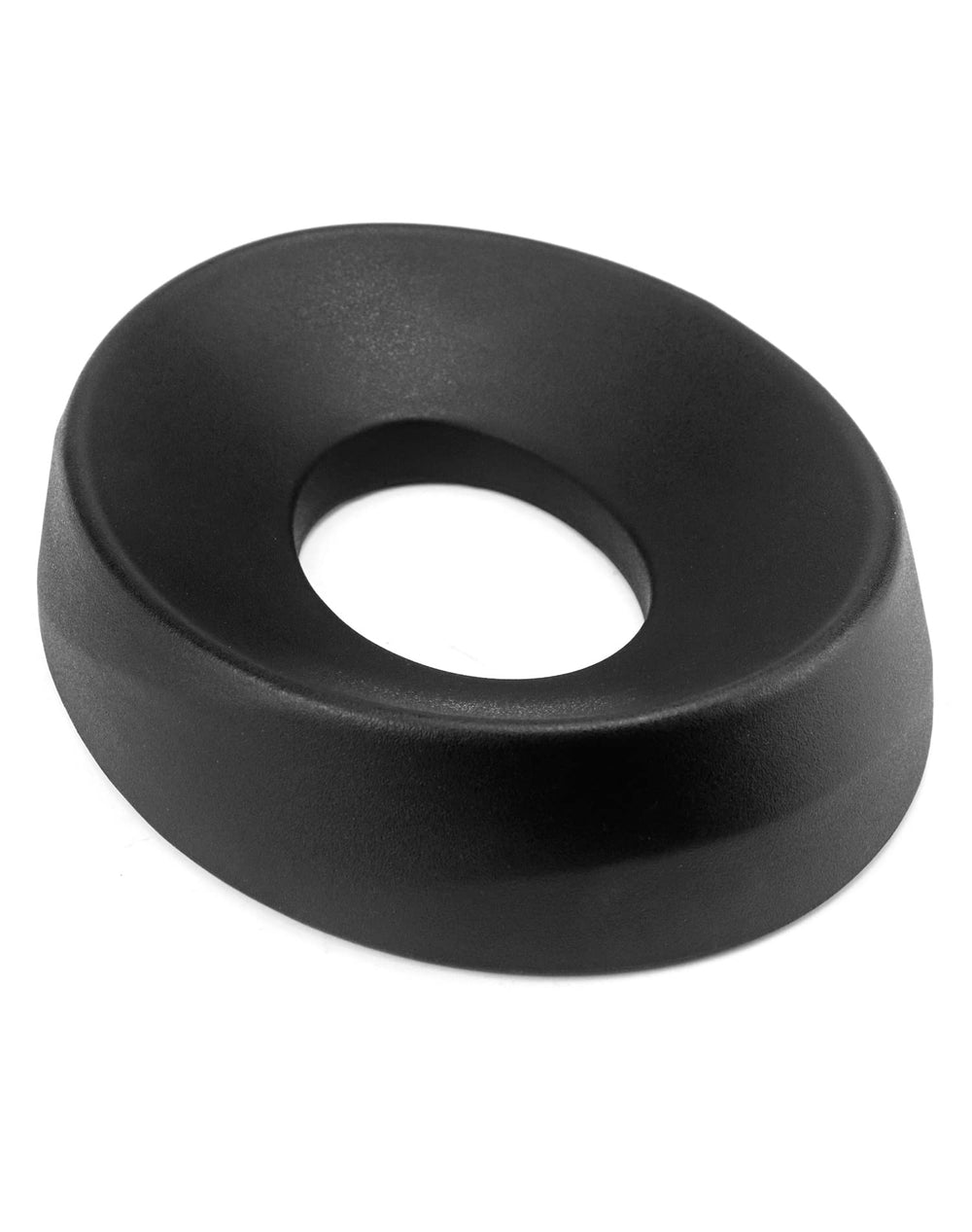 QWORK motorcycle helmet stand side view showing stability and protection for the helmet