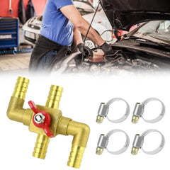QWORK 4-channel control enables flexible flow directions in multi-line setups.