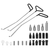 QWORK PDR rods kit with three repair rods for dent removal
