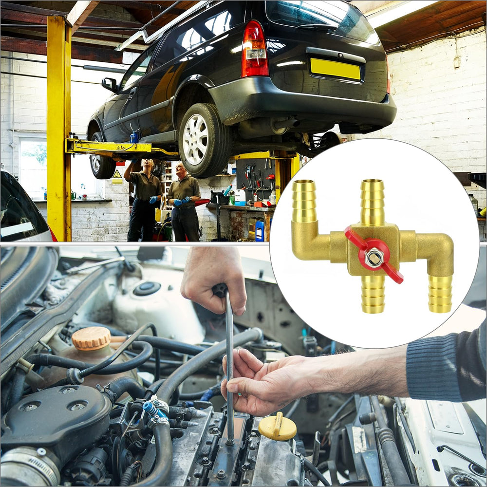QWORK versatile design supports pneumatic and fuel line applications.