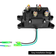 Six protecting caps included for secure connections.