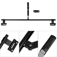 QWORK single hinge-point design demonstrates easy installation.