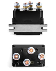 QWORK solenoid relay with alloy contacts ensures stable power transfer