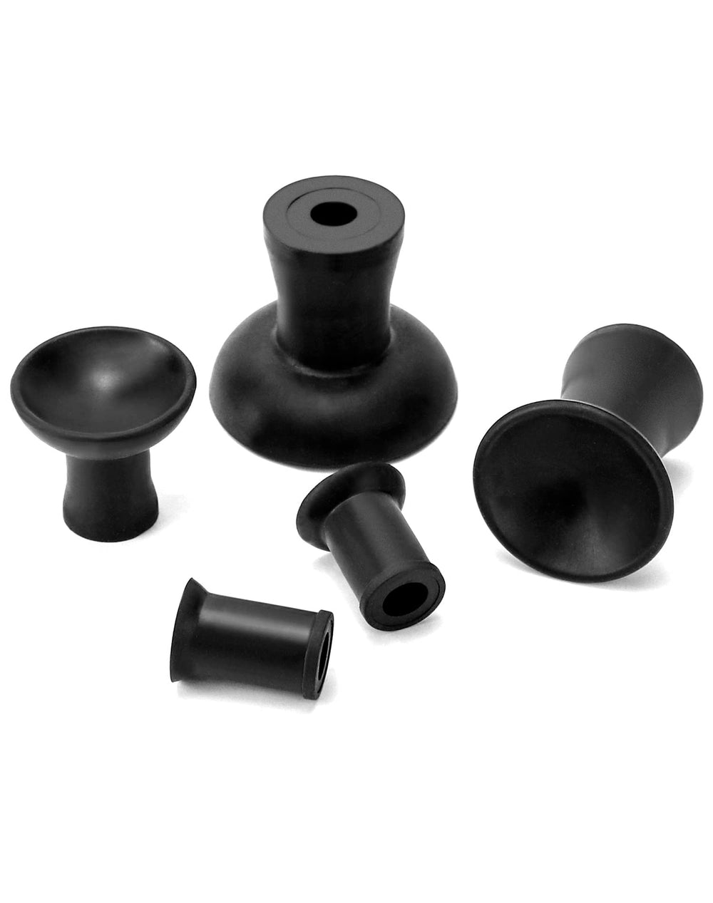 QWORK 45mm suction plate fits large valves confidently.