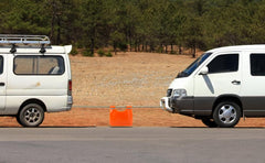 QWORK Winch Damper in off-road setup helps control rope recoil.