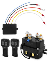 QWORK wireless winch remote antenna enables extended range.