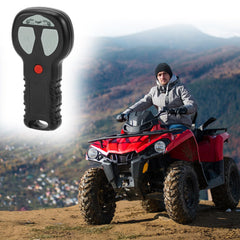 QWORK remote visual feedback lights assist operation in low light.