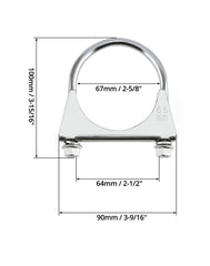 QWORK zinc-plated surface detail resists rust in tough conditions.