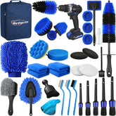 Qydipclin wheel rim brush cleans deep into spokes for a spotless wheel interior