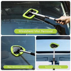 Qydipclin cleaner head rotates 180 degrees for flexible cleaning