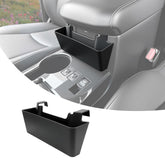 Qyebbk center console hanging armrest box keeps items organized while driving