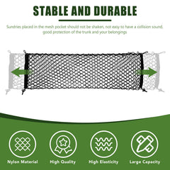 Qyebbk envelope style trunk net compatibility with 2-row 4Runner