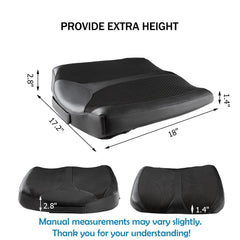 QYILAY built in handle makes transferring the cushion between cars easy.