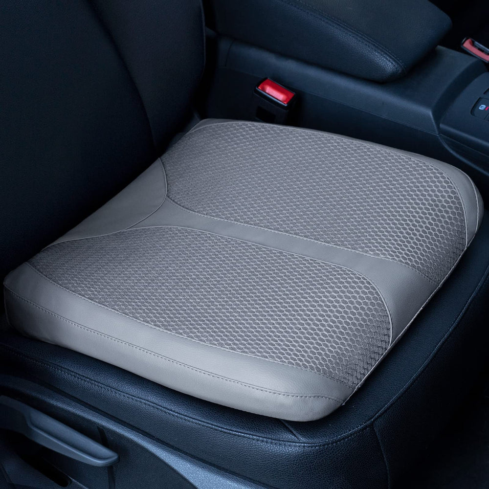 QYILAY car memory foam heightening seat cushion improves driving view