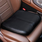 QYILAY leather car memory foam cushion for a taller driving view