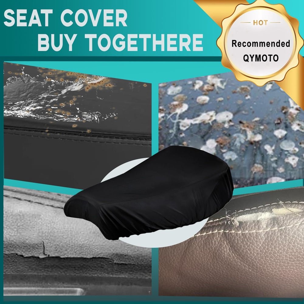QYMOTO CT200U-EX seat foam density for reliable comfort on rides.