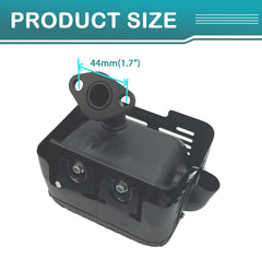 QYMOTO exhaust system on BT200X boosts durability on rough terrain