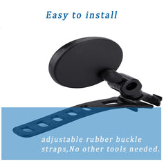 QYMOTO go kart mirror pair provides mirrors for both sides.