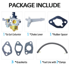QYMOTO KT196 carburetor choke lever detail for easy adjustments and tuning
