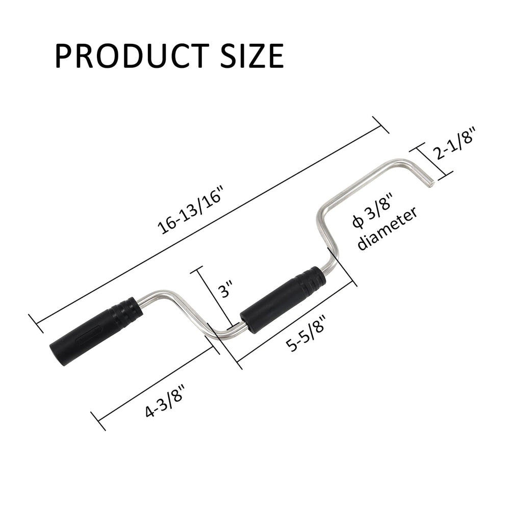 QZATTCAEN strap winder hooks into winch cap for easy use