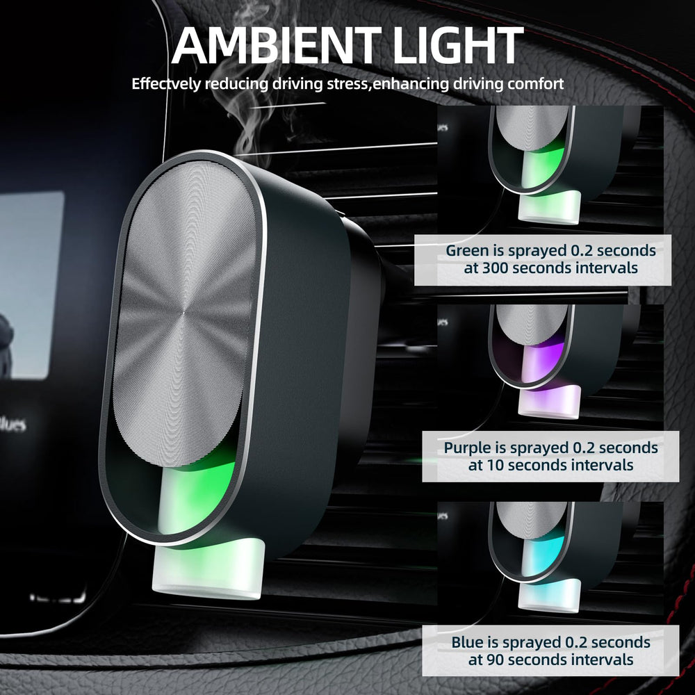QZD includes four essential oils for instant scent options in your car.